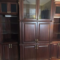 Wooden Brown Living Room Stand 