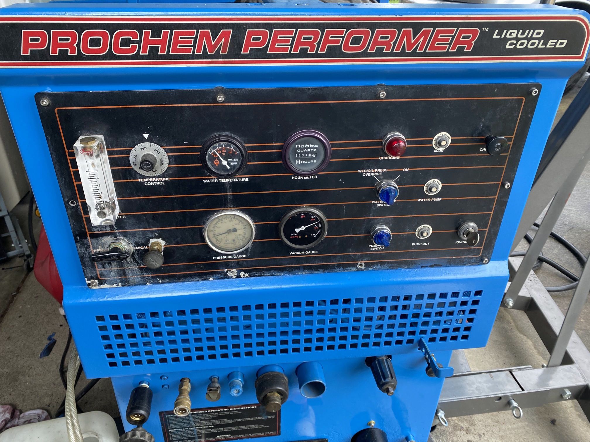 Truck Mount Prochem Performer Carpet Cleaning/cleaner Machine -