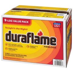 Value Pack Duraflame Firelogs, 9-Log