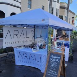 10x10 Tent White Cover