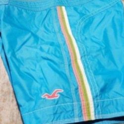 New Sky Blue Men's Hollister Swim Suit, sized Men's Medium