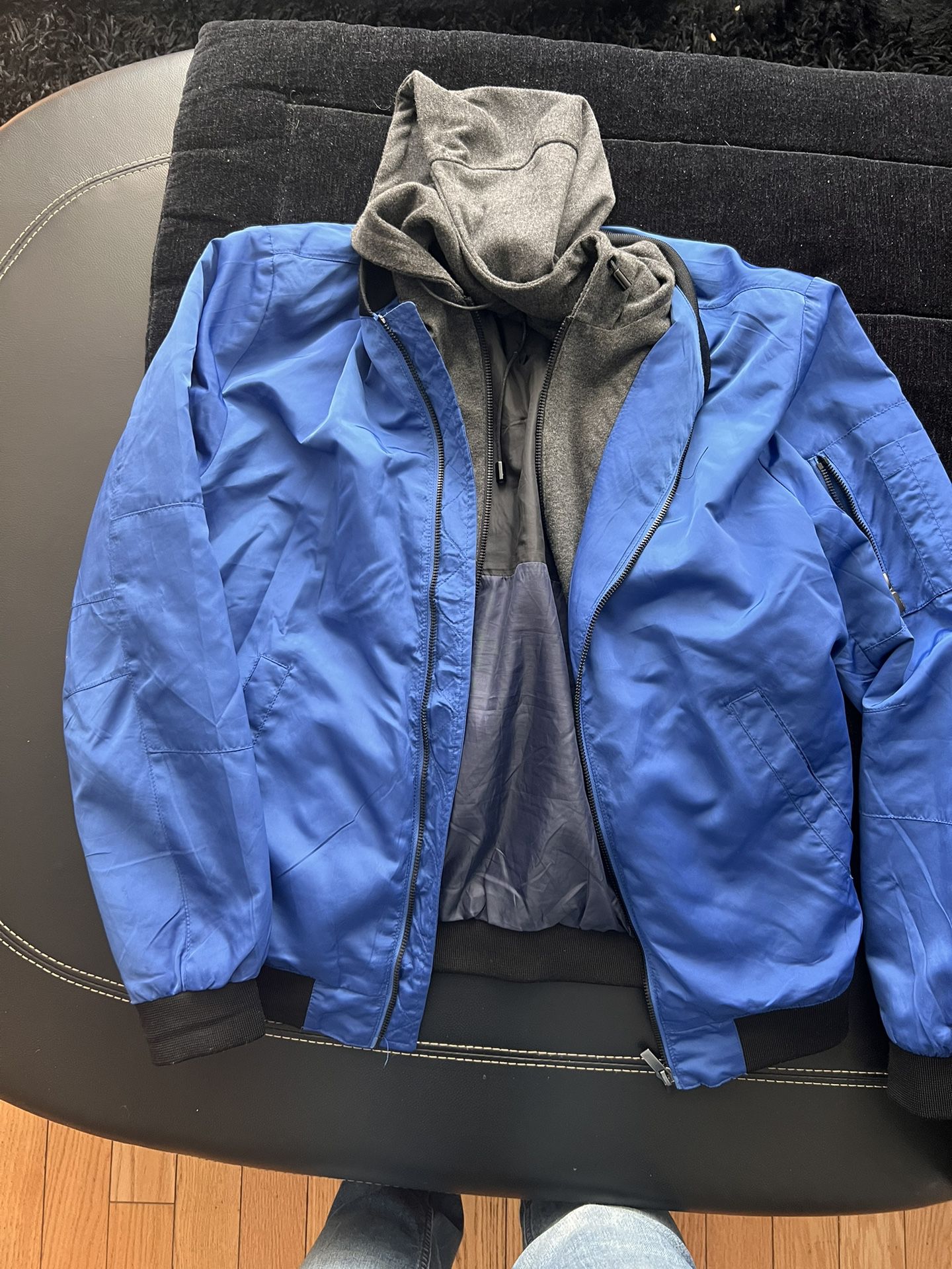 Zara Man Summer Jacket Waterproof Size Medium