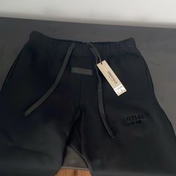 Essentials Fear of god Black sweatpants