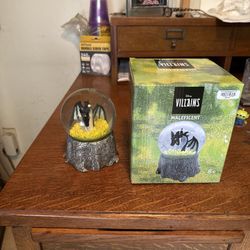 Maleficent Dragon Snow Globe Collectible