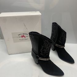 Idyllwind Wheels Western Boot Black Woman Size 10.0 B