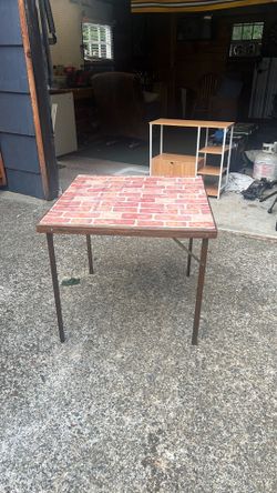 Vintage 1950’s card table