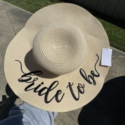 Bride To Be Sunhat