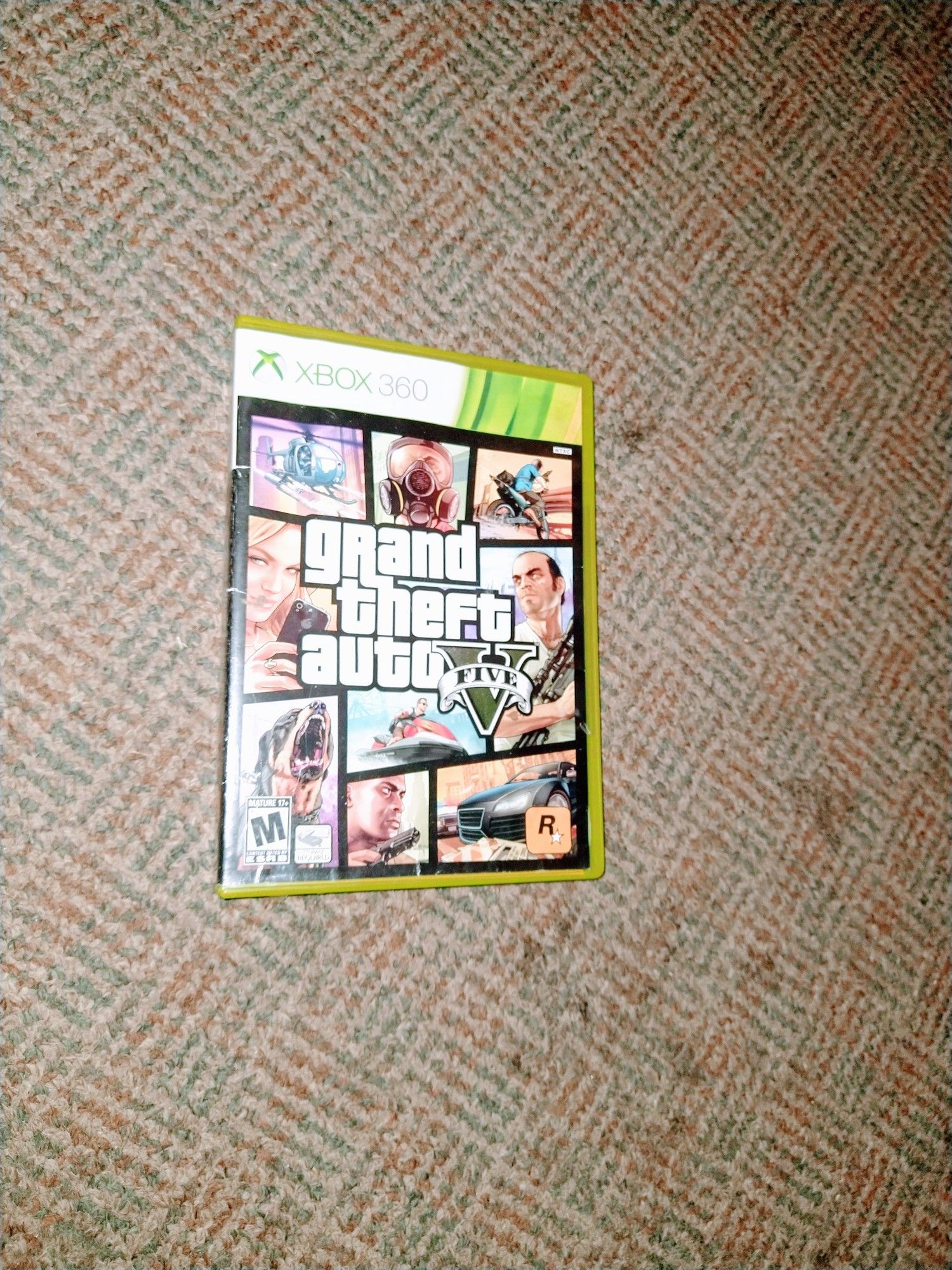 Grand Theft Auto V xbox 360 video game