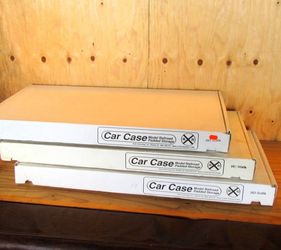 HO Model Railroad Axian "Car Case" Cardboard Storage Boxes