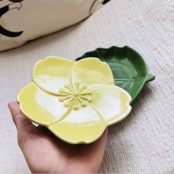 Ceramic Flower Twinkle plates