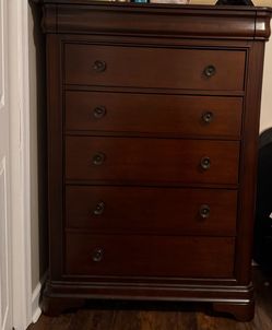 Solid cherry wood dresser