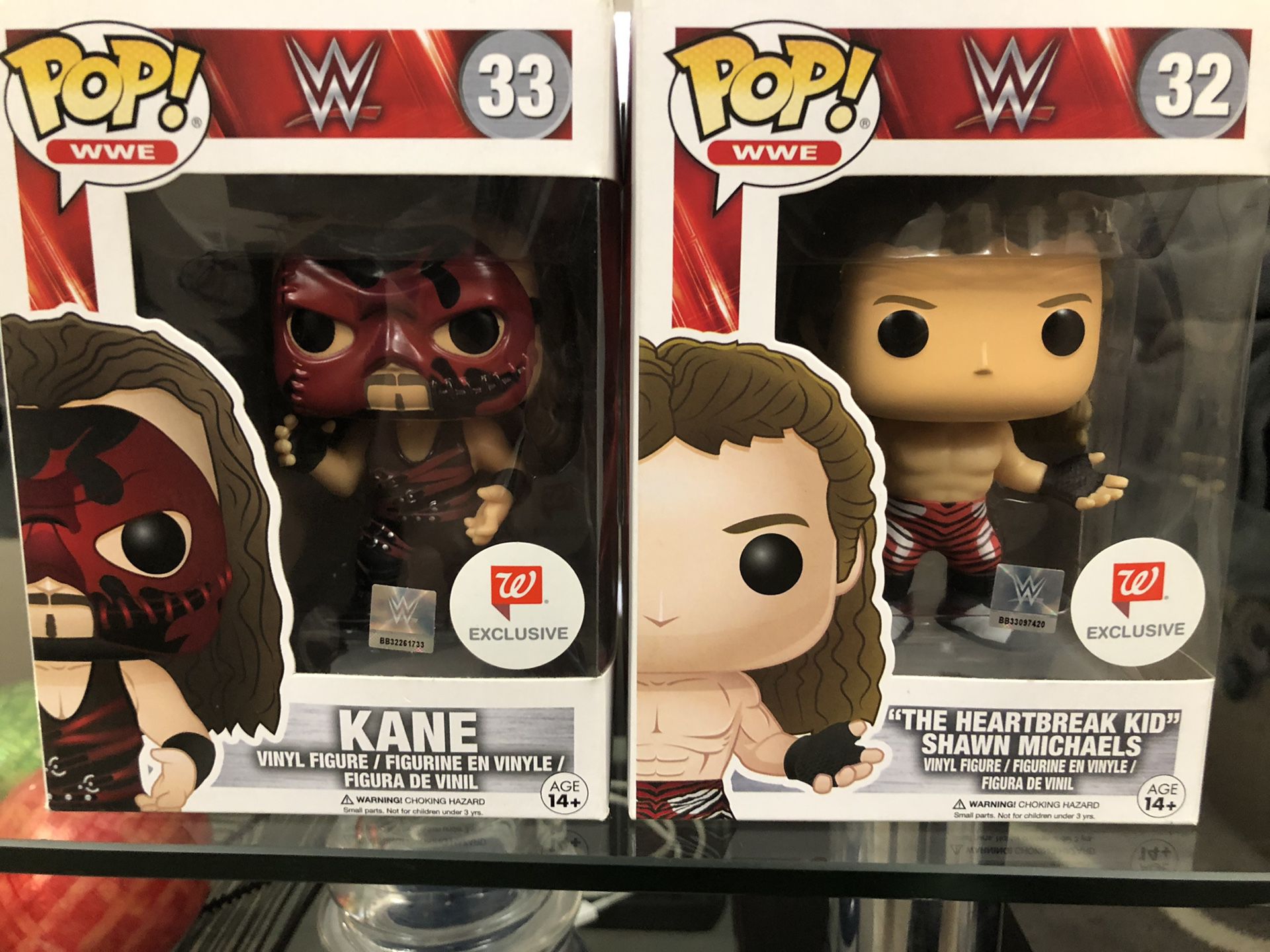 Funko Pop! WWE Kane and Shawn Michaels