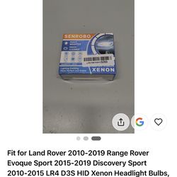 Fit for Land Rover 2010-2019 Range Rover Evoque Sport 2015-2019 Discovery Sport 2010-2015 LR4 D3S HID Xenon Headlight Bulbs, High Low Beam Light Bulb,
