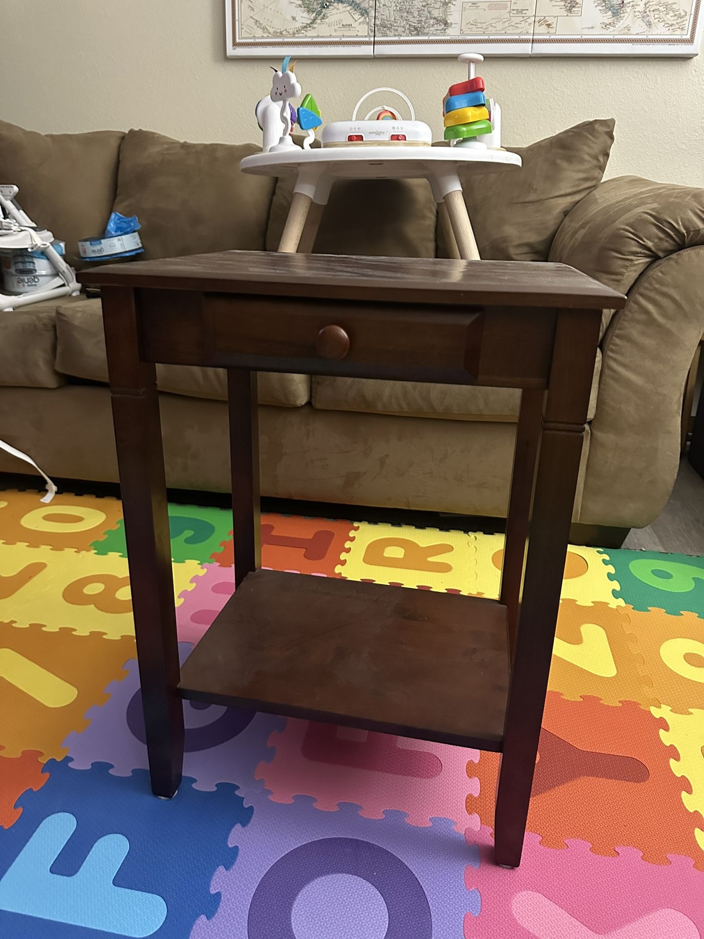End Table With Drawer