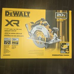 DEWALT
20V MAX Lithium-Ion 7-1/4 in. Cordless Circular Saw Kit with 8.0 Ah Battery, Charger and Kit Bag