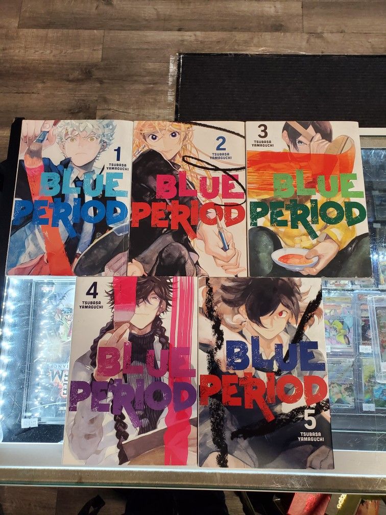 Blue Period Vol. 1-5, $6 each volume (Price Is Firm)