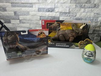 New jurassic toy lot