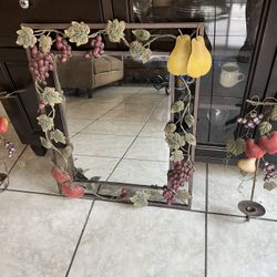 Espejo Con 2 Esconces De Home Interiors