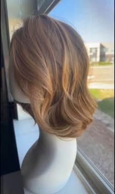 Strawberry Blonde Bob Glue less Wig