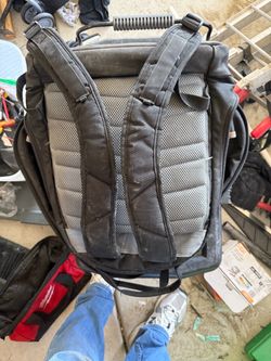Klein took Black Backpack with Padded Straps