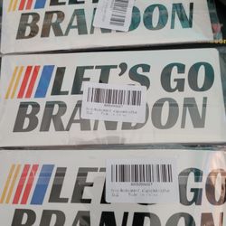 10 let's go Brandon bumper stickers 10 for $5