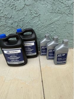 Subaru fluids