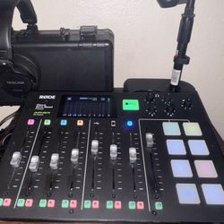 Rodecaster Pro with Mic & Headphones