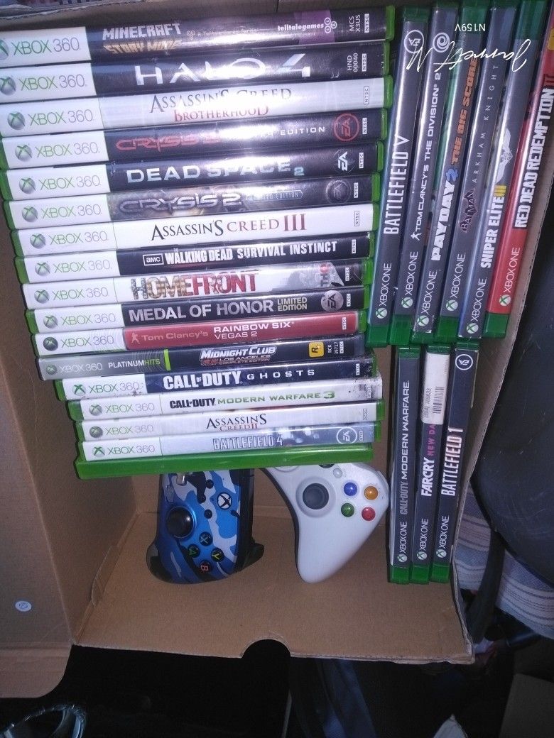 Video Games Box Lot