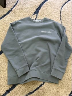Blue Kenneth Cole sweater L