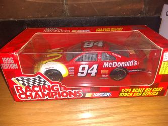 Brand New 1996 Bill Elliott McDonald's Die-cast car.