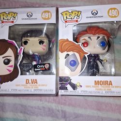 Overwatch Funkos Moira & Dva