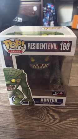 Funko Pop! Games #160 Hunter 6” Resident Evil GameStop Exclusive!