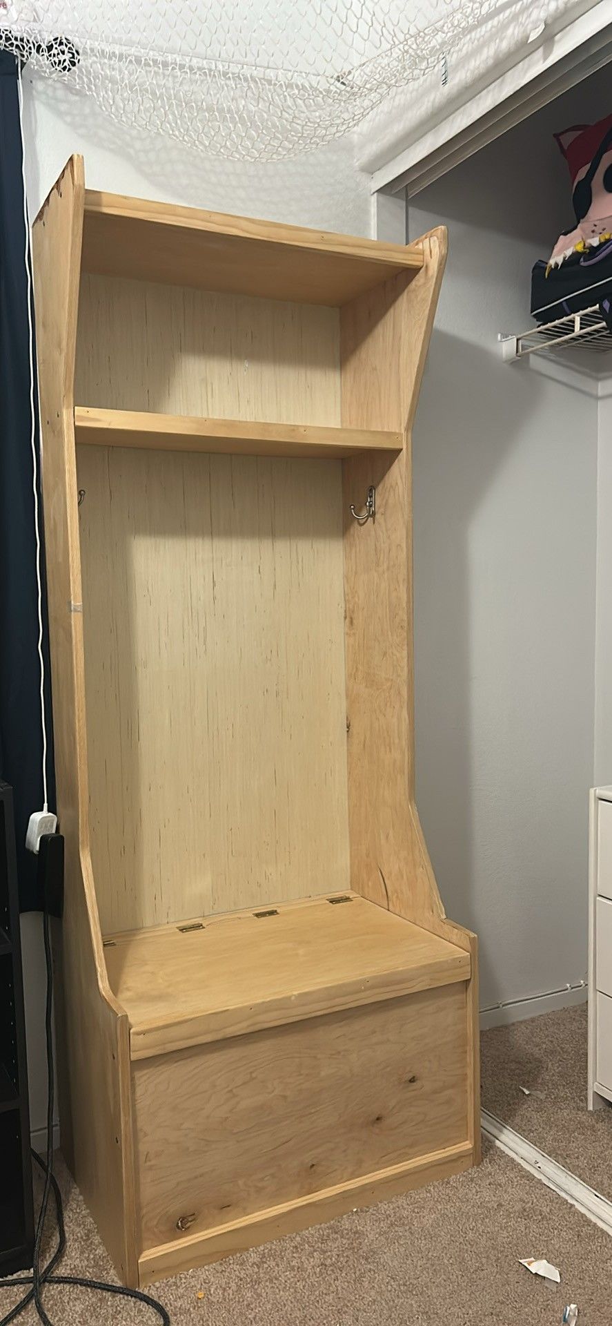 Custom Made Locker With Storage