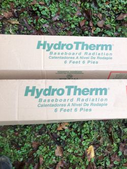 New!!! HydroTherm Baseboard Radiation 6 ft 6 piece