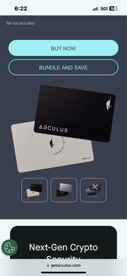Arculus Cold Storage Wallet