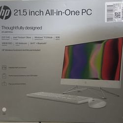 HP 21.5 Inch All In One Pc