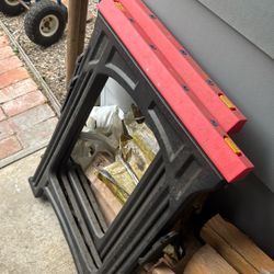 Plastic sawhorses