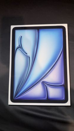 NEW - 2026 11-inch Apple iPad Air M4 128GB - Blue (MUW34LL/A)