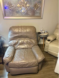 Leather sofa
