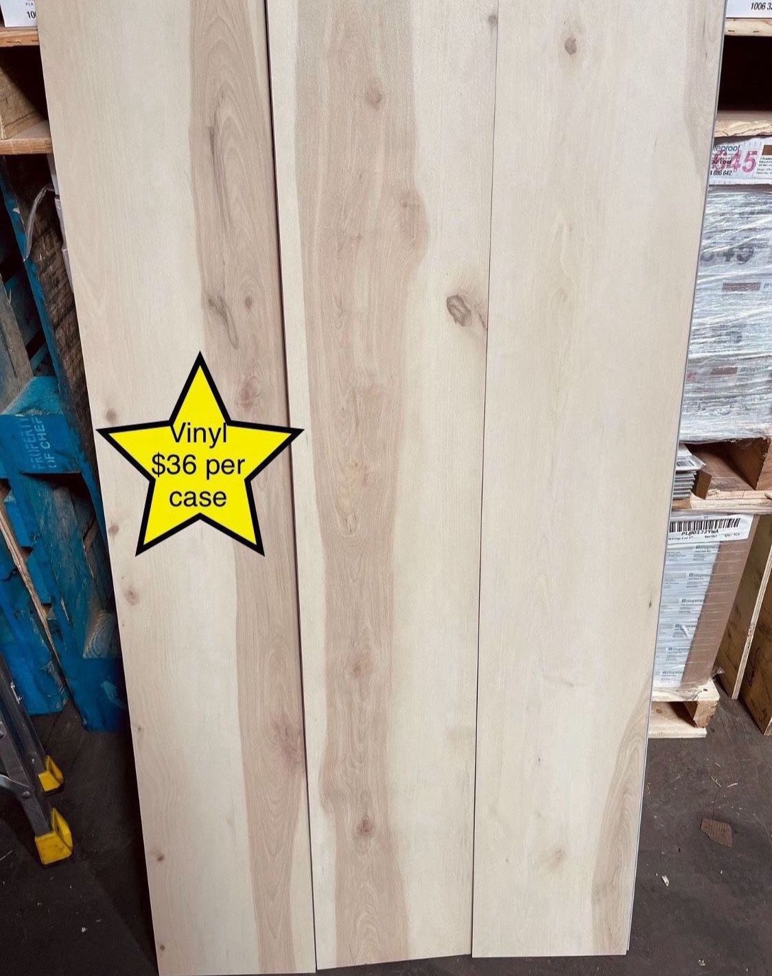 Luxurious Pine Wood 12 MIL x 8.7 in. W × 48 in. L Click Lock Waterproof Luxury Vinyl Plank Flooring