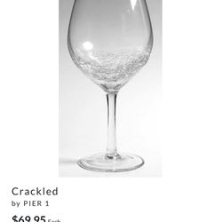 PIER 1/Two red wine glasses