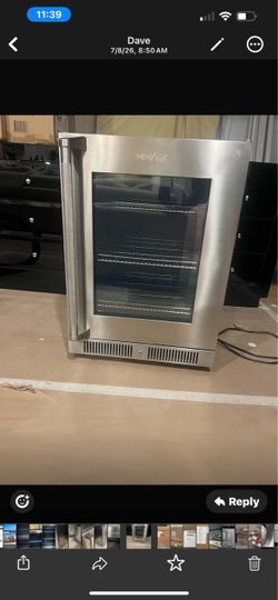 24 in. Under-Counter Fridge Door NewAge Products