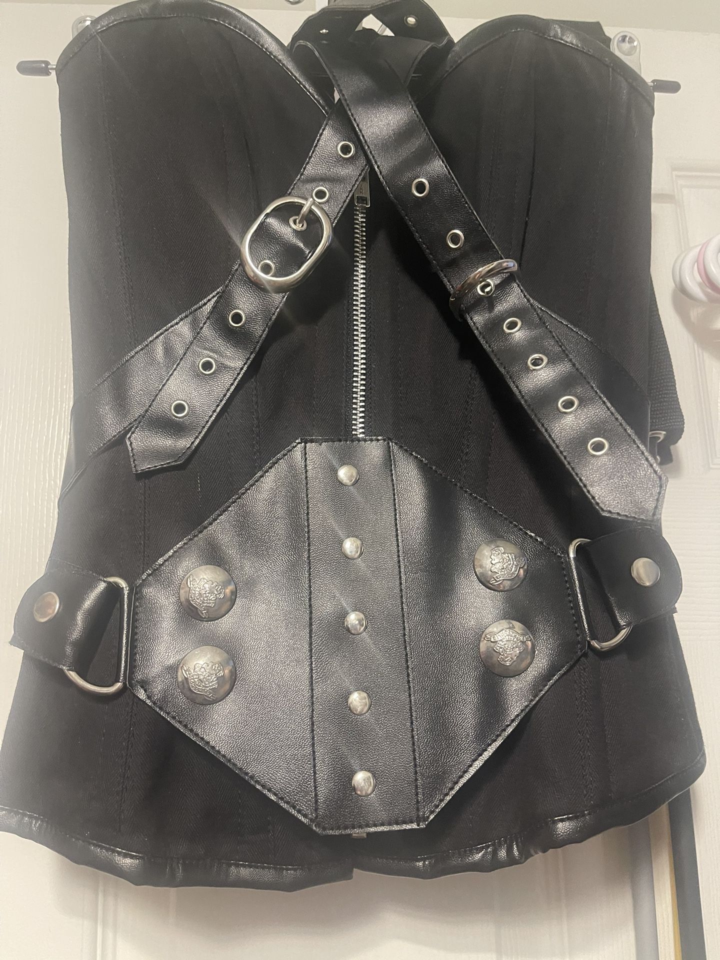 Biker Costume Corset  