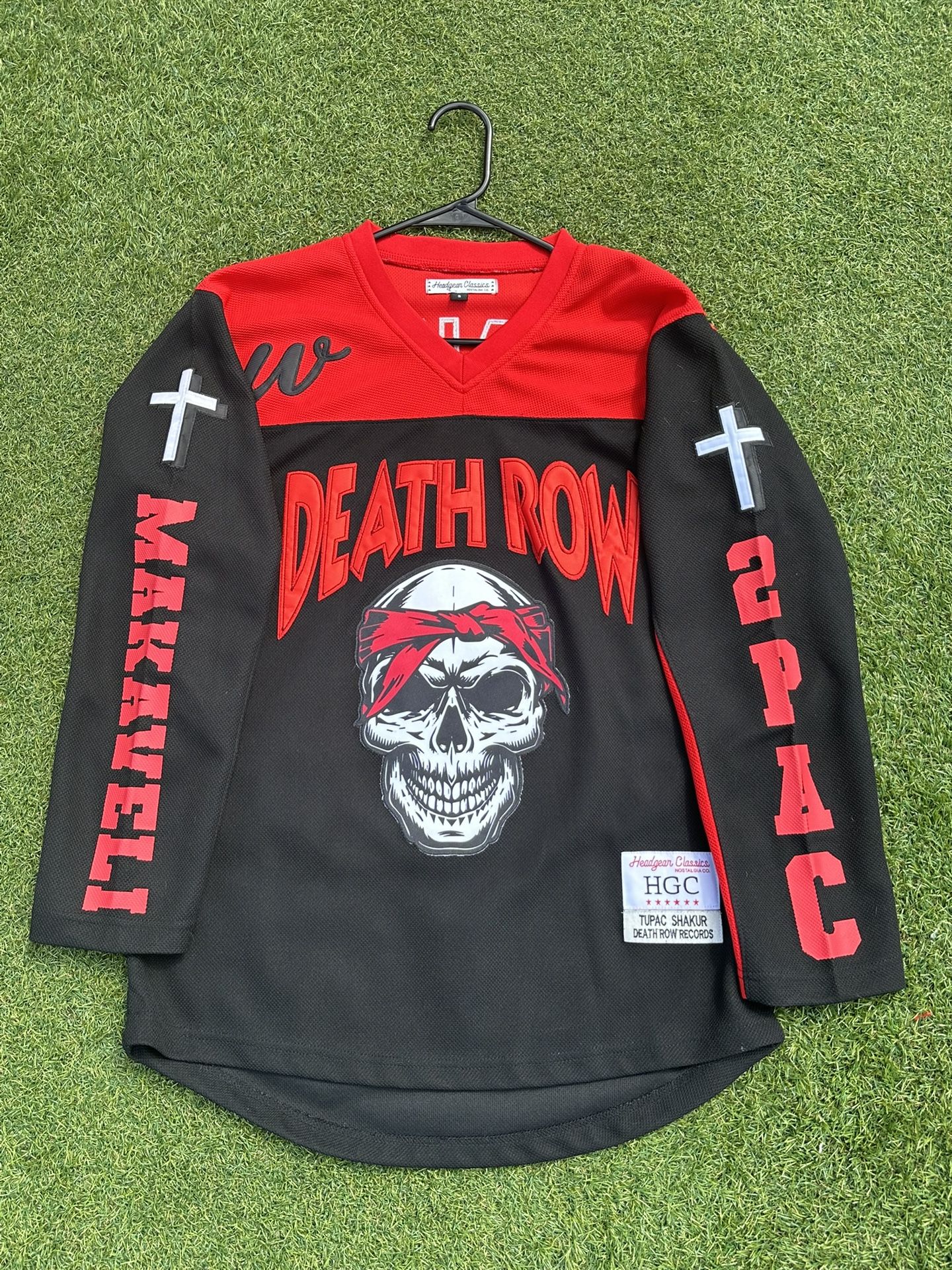 Death Row Records 2Pac Hockey Jersey