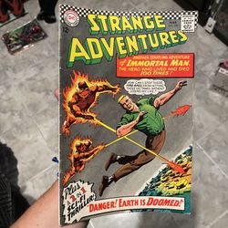 VTG 1967 Strange Adventures #198 Comic Book DC Comics