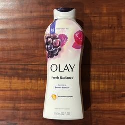 Olay Fresh Radiance Body Wash: Berries Frescas Scent; 22 oz 