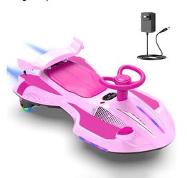 Pink wiggle car