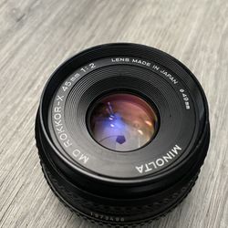 Minolta Rokkor-X Md 45mm F2