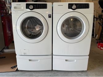 Samsung Washer and Dryer