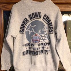 Vintage Salem Sports Wear Brand  Dallas Cowboys 1993 Super Bowl Champs Sweatsuit 